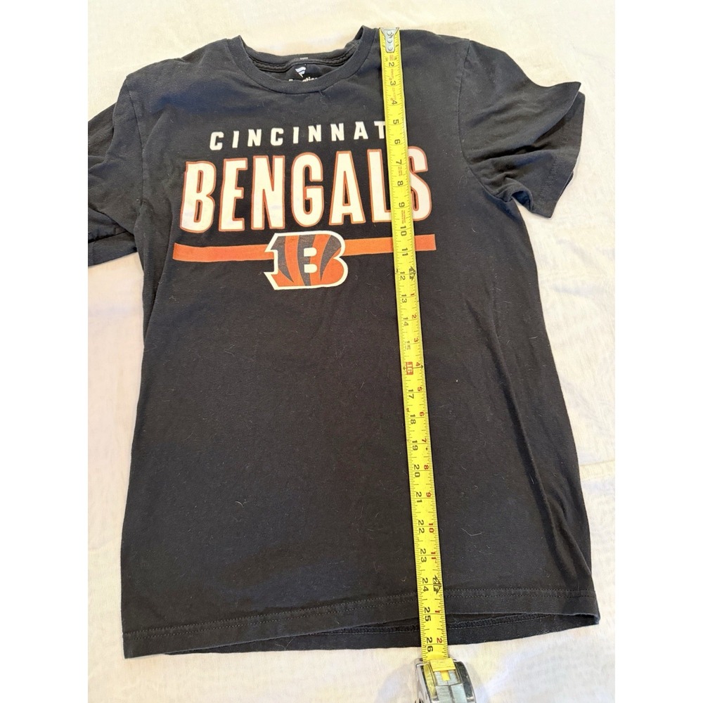 Cincinnati Bengals Women's Short Sleeve Black T-Shirt, Size Small. A4 - Picture 5 of 6